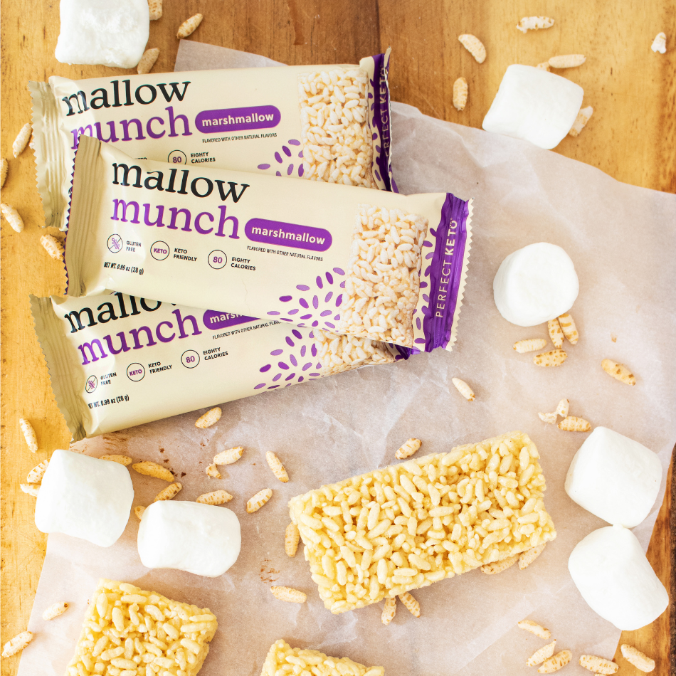 Perfect Keto Rice Crispy Mallow Munch