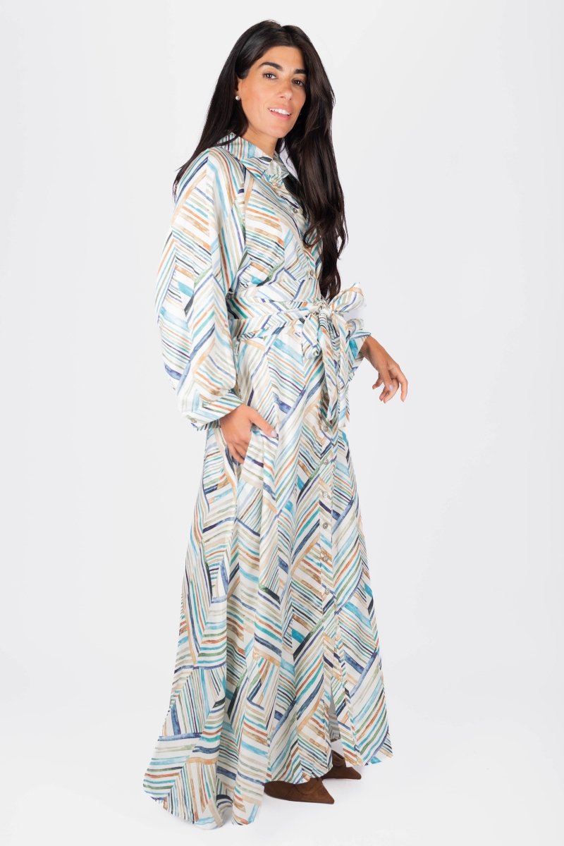 Mavis Dress 53" (Multi)