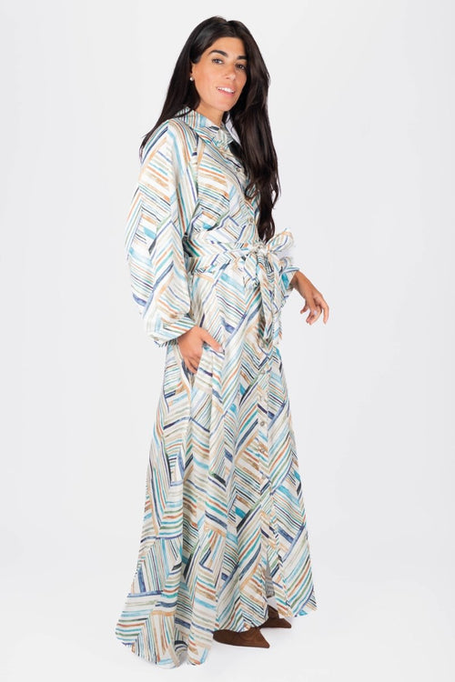 Mavis Dress 53" (Multi)