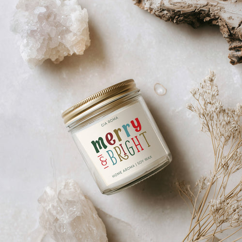 Merry + Bright Candle