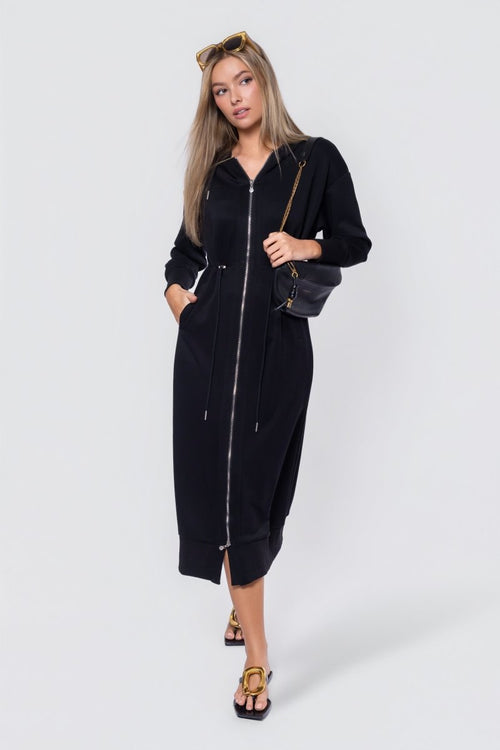 Mina Dress 50" (Black)