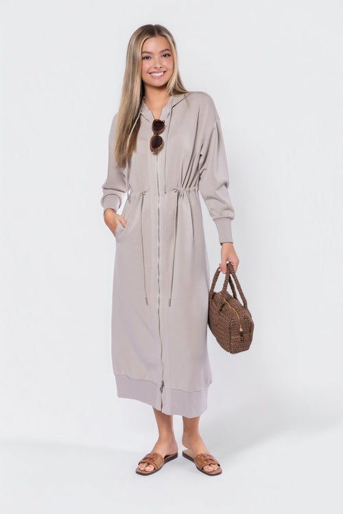 Mina Dress 50" (Khaki)
