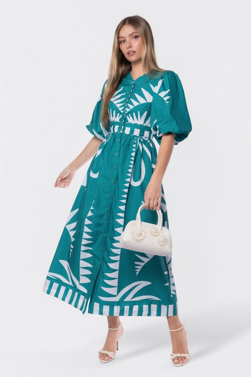 Mirella Dress (Green)