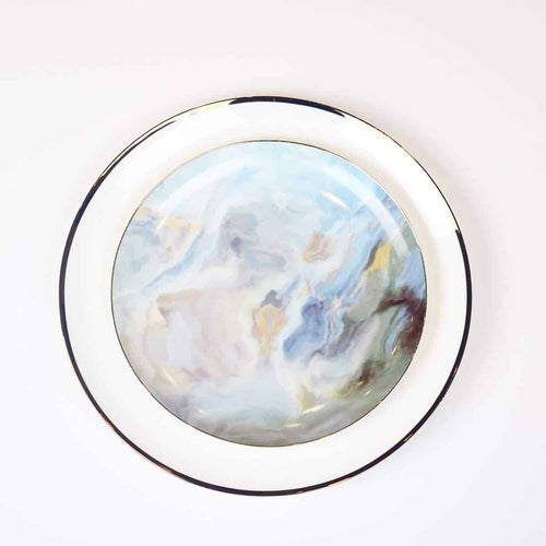 Blue Cloud Plate-Set of 4