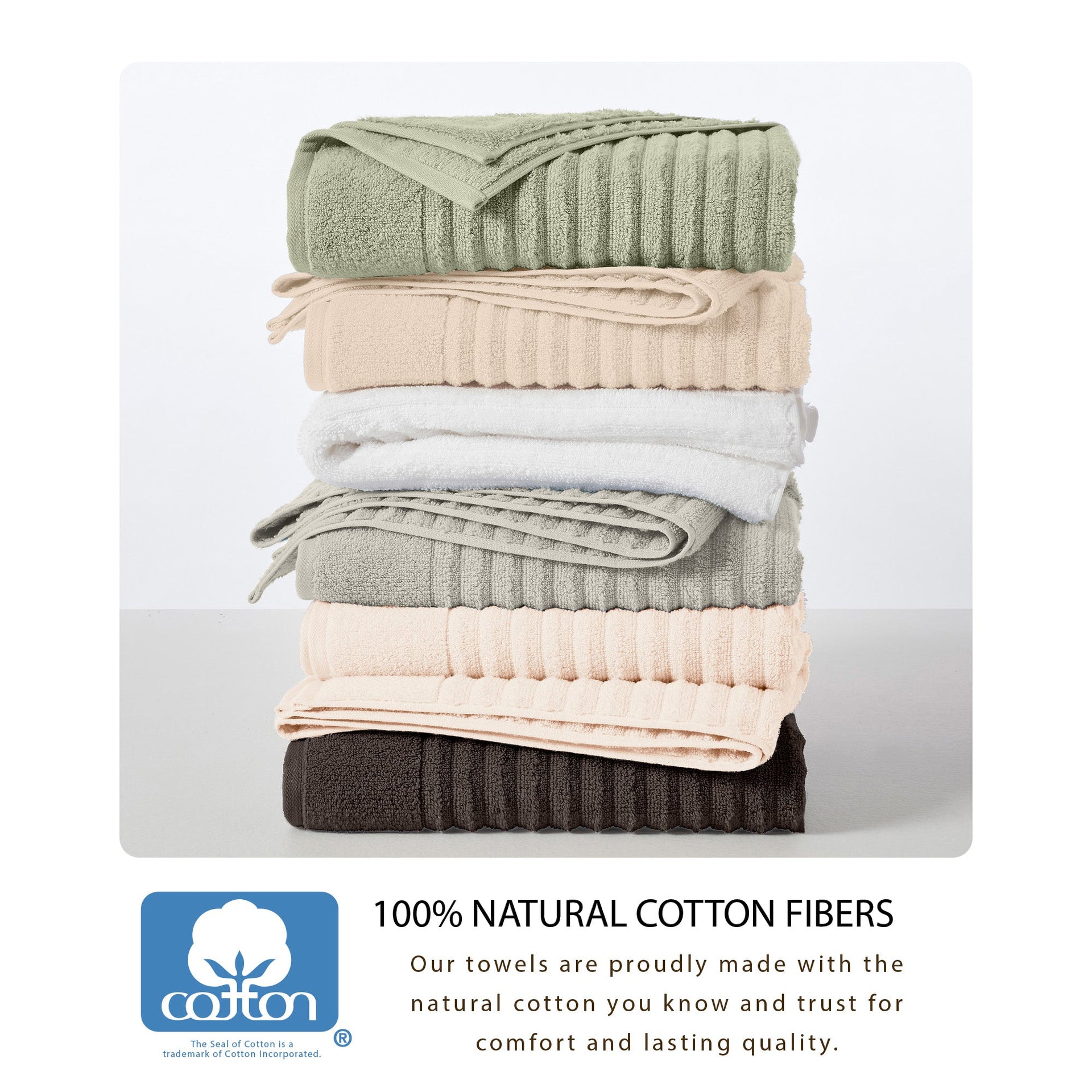 Luxury Cotton Towels - Karina Collection