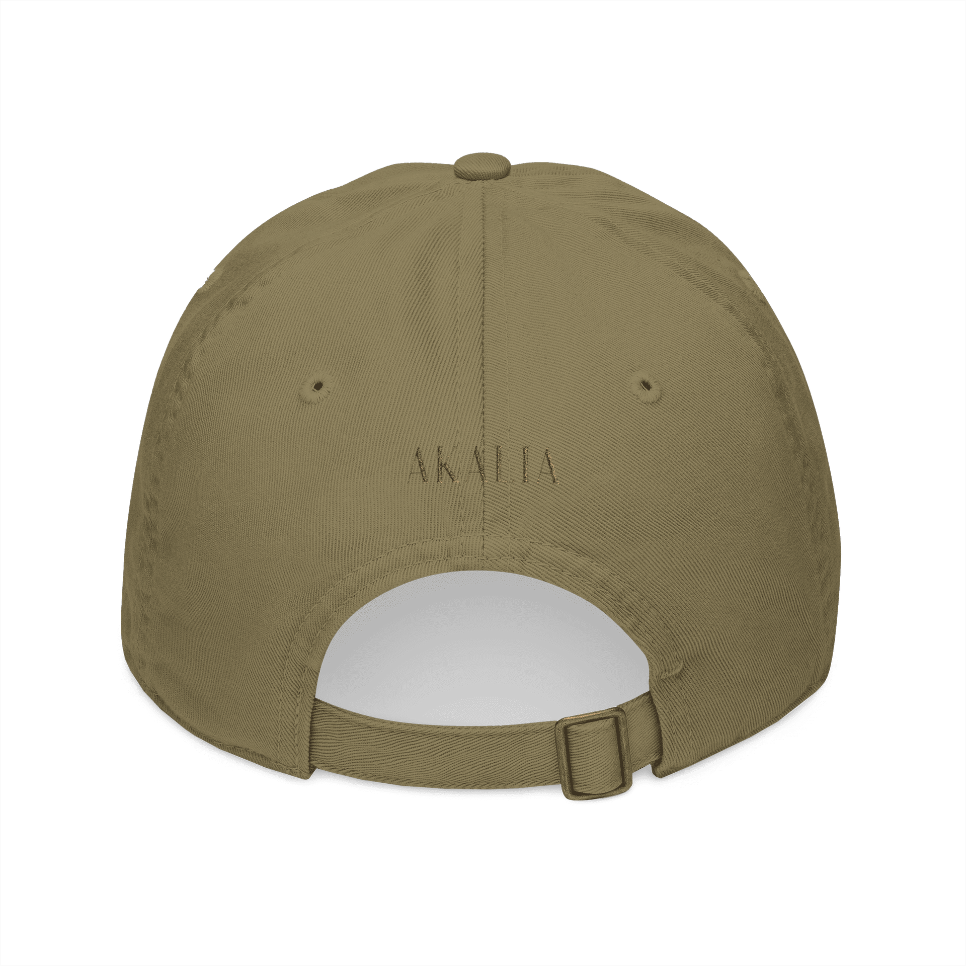 Organic Cotton  Embroidered Baseball Cap