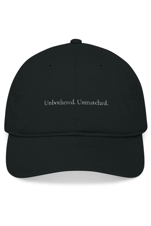 Organic Cotton  Embroidered Baseball Cap