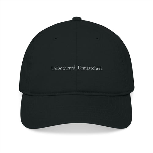 Organic Cotton  Embroidered Baseball Cap
