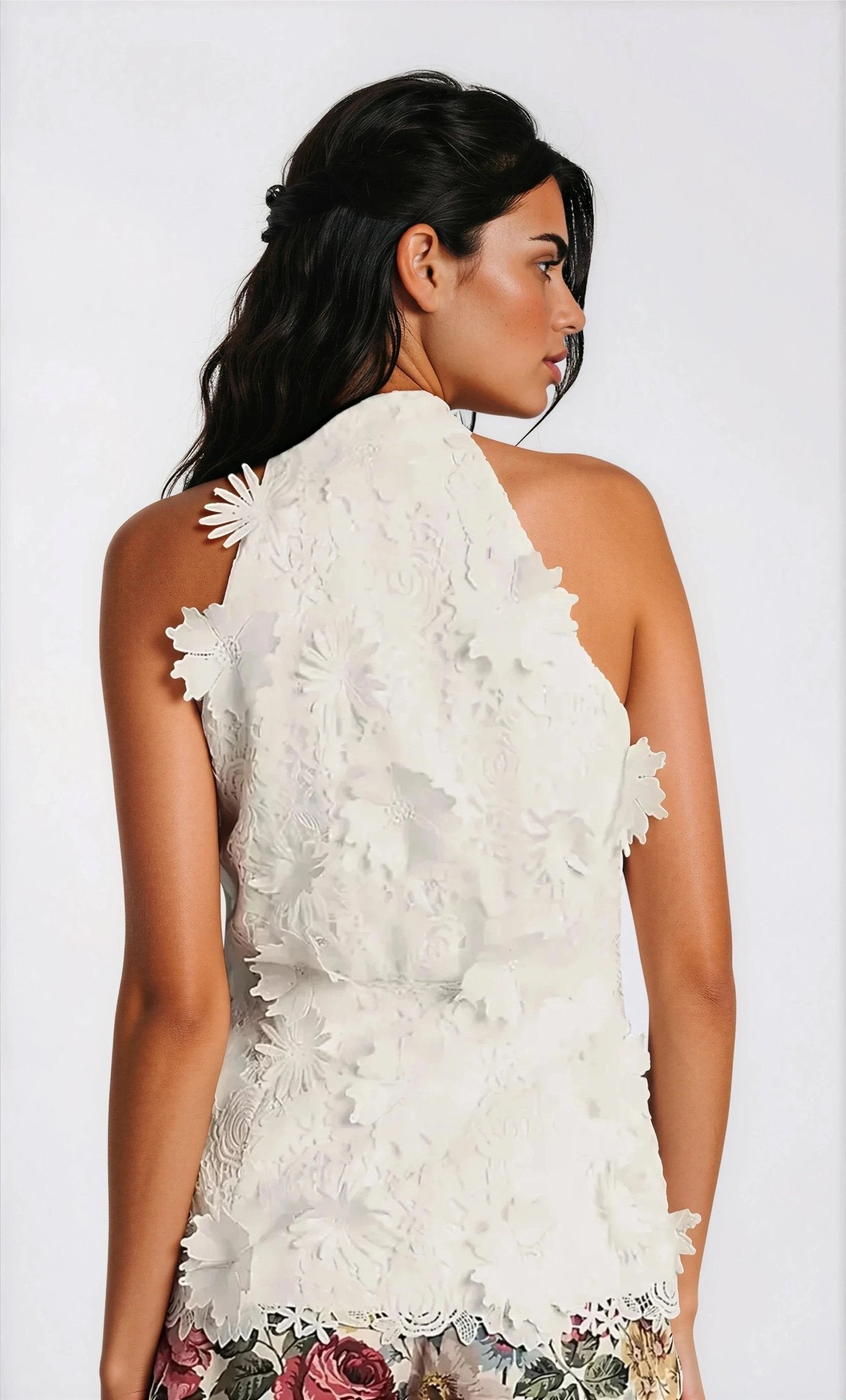 Remy Sleeveless Top – Orchid White (Final Sale)