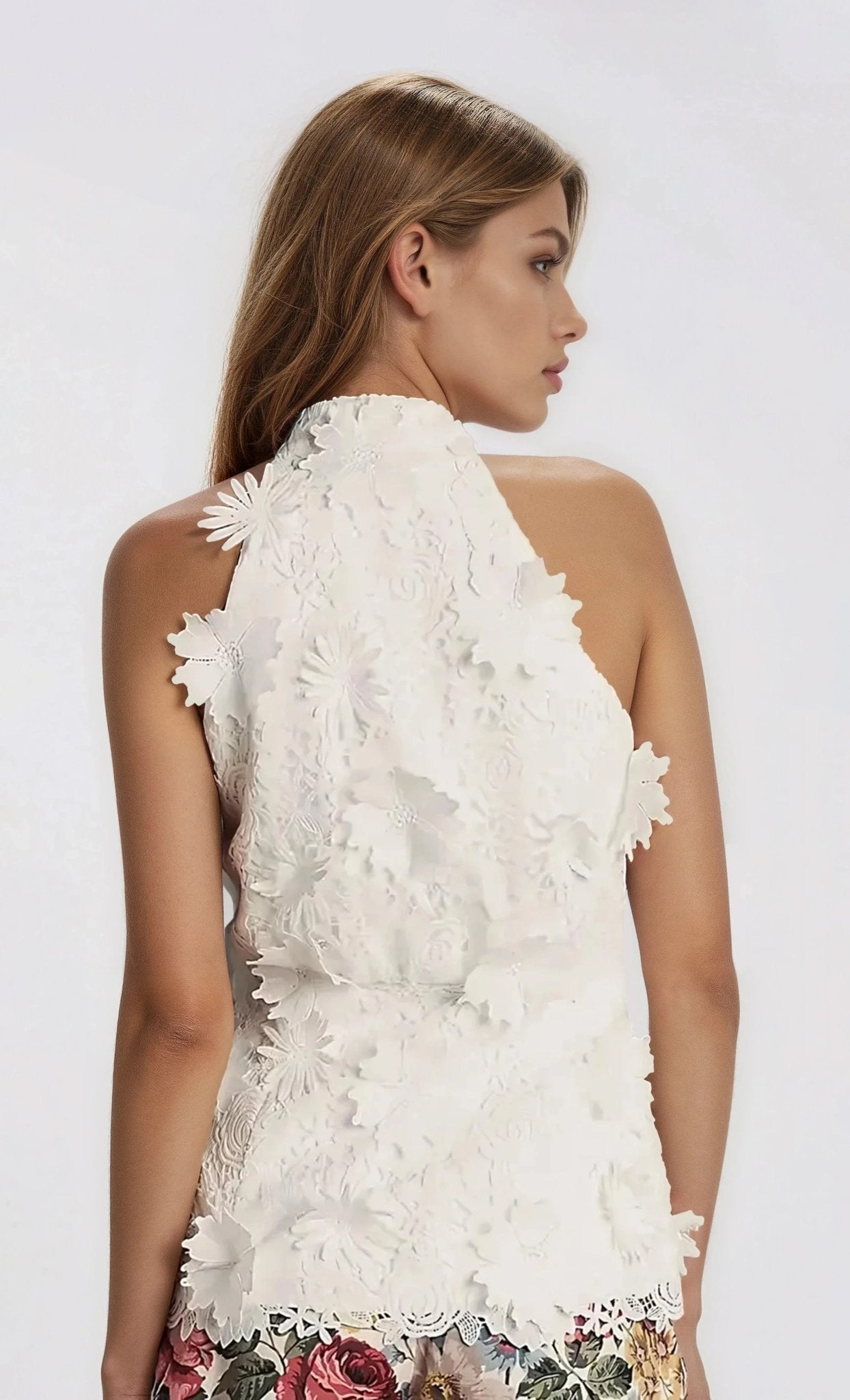 Remy Sleeveless Top – Orchid White (Final Sale)