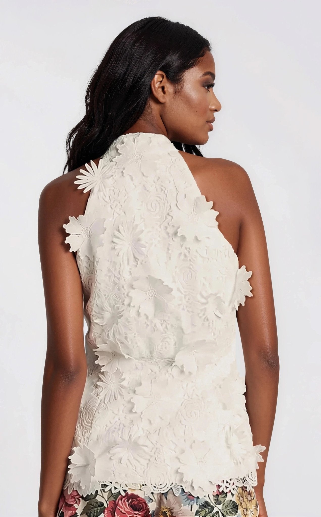 Remy Sleeveless Top – Orchid White (Final Sale)