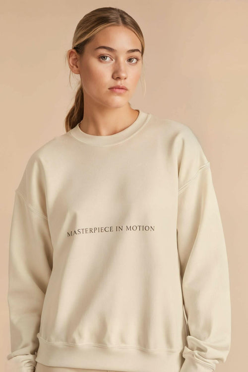 Ria Heavy Cotton Crewneck Sweatshirt