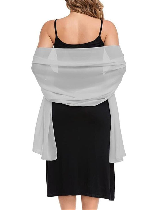 Lightweight Chiffon Shawls Scarves Wraps Sarong M21