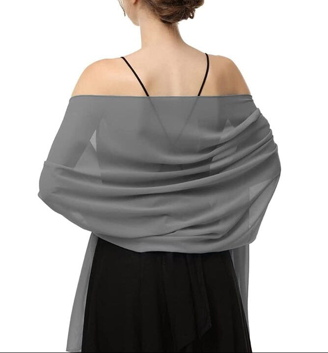 Lightweight Chiffon Shawls Scarves Wraps Sarong M21