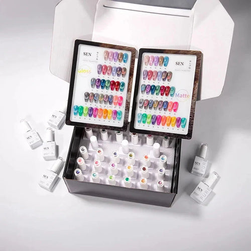 SEN PURE Cat Eye 36 Gel Collection (Free Top-Base-Matte-Magnets)