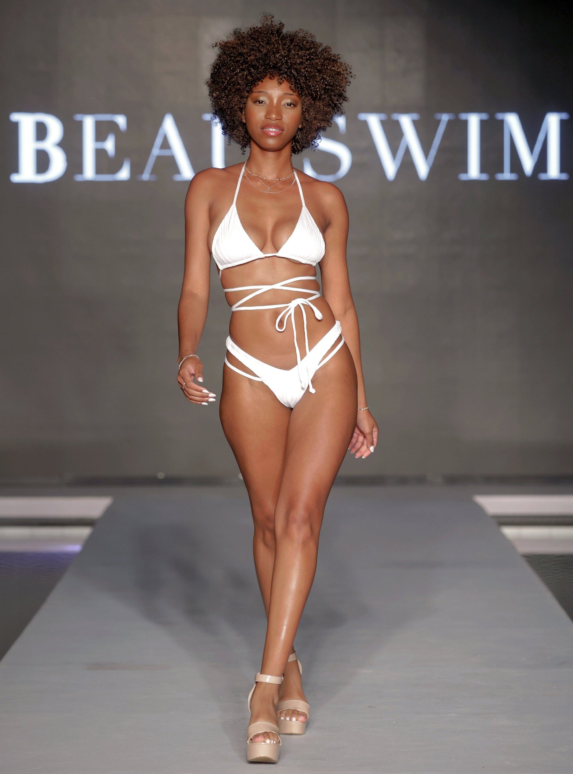 Beau Swim Women's Ivana Bikini Bottoms - White