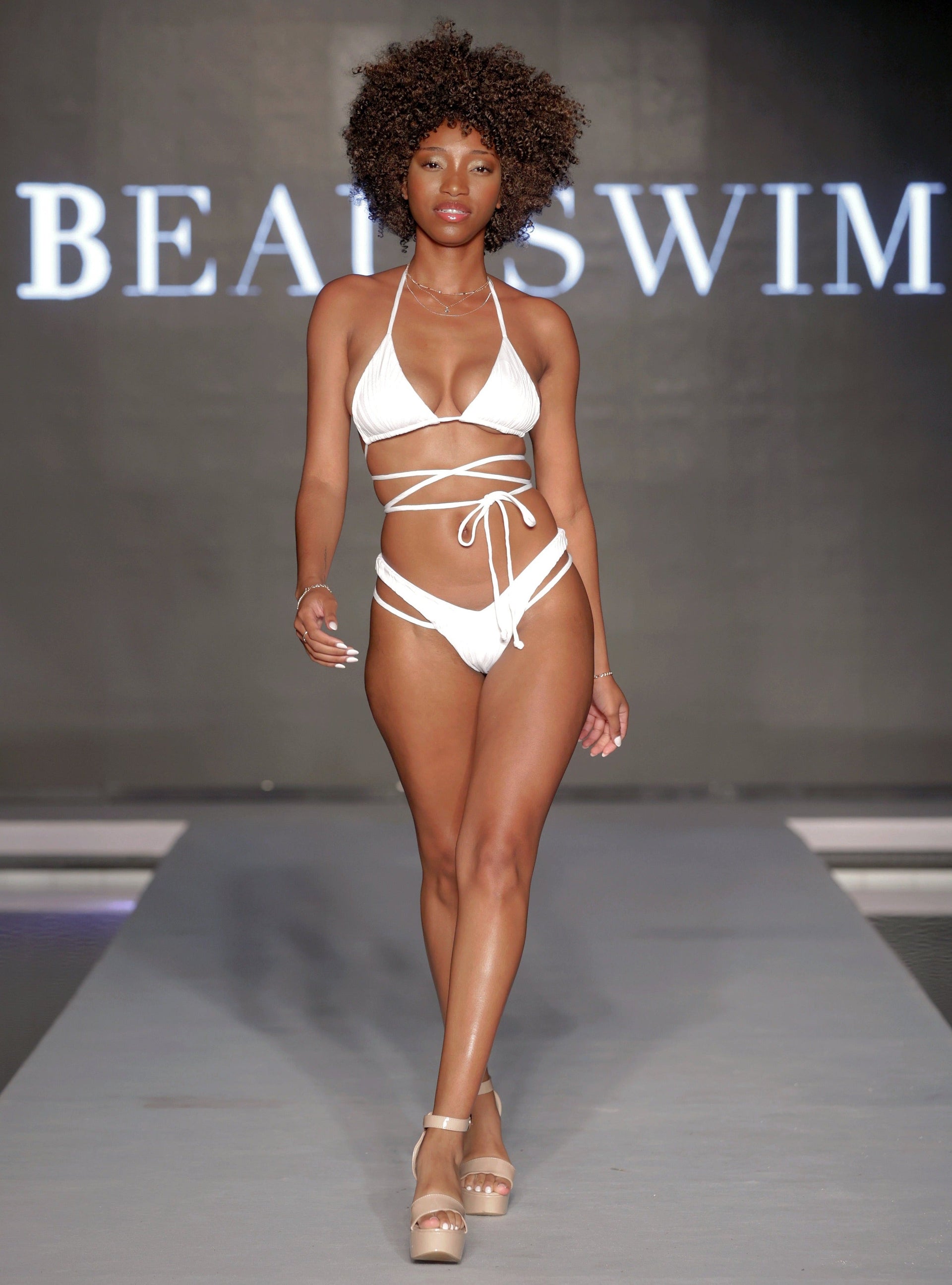 Beau Swim Women's Ivana Bikini Top - White