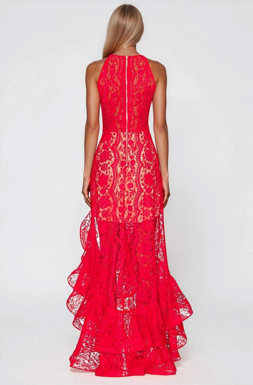 Sicilia Midi Dress – Red