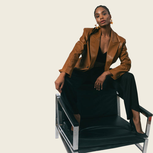 Cocoa Couture Blazer – Couture Blazer, Stylish Jacket
