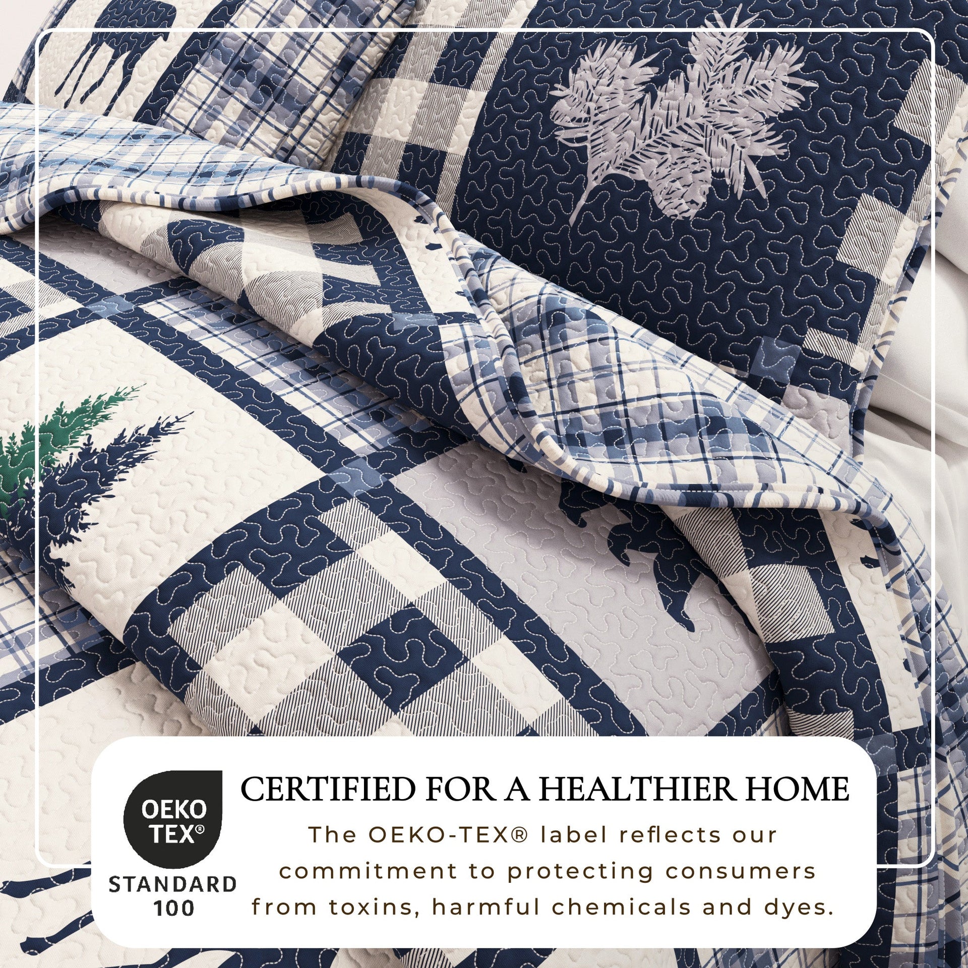 3-Piece Lodge Quilt - Stonehurst Collection