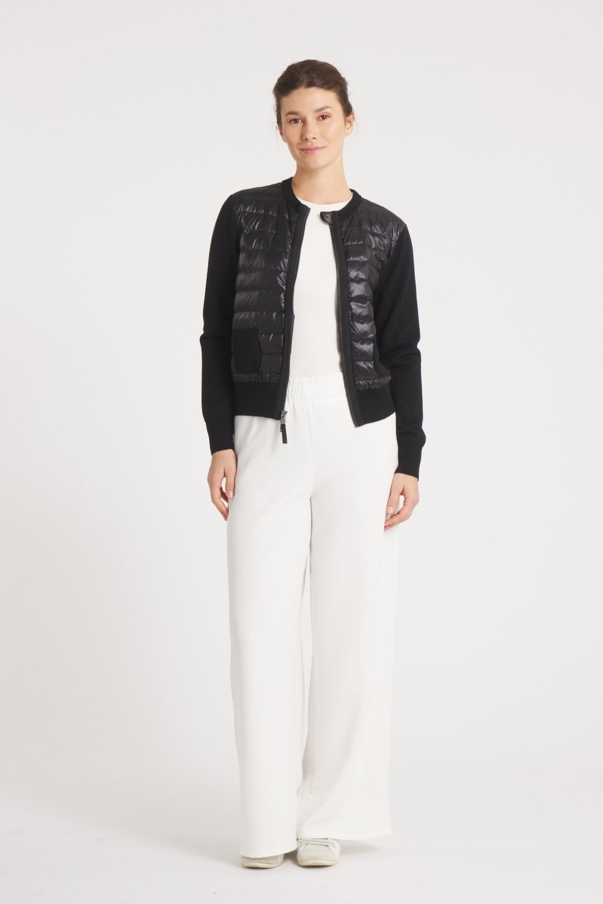 The Duchess | Down / Wool Jacket | Navy