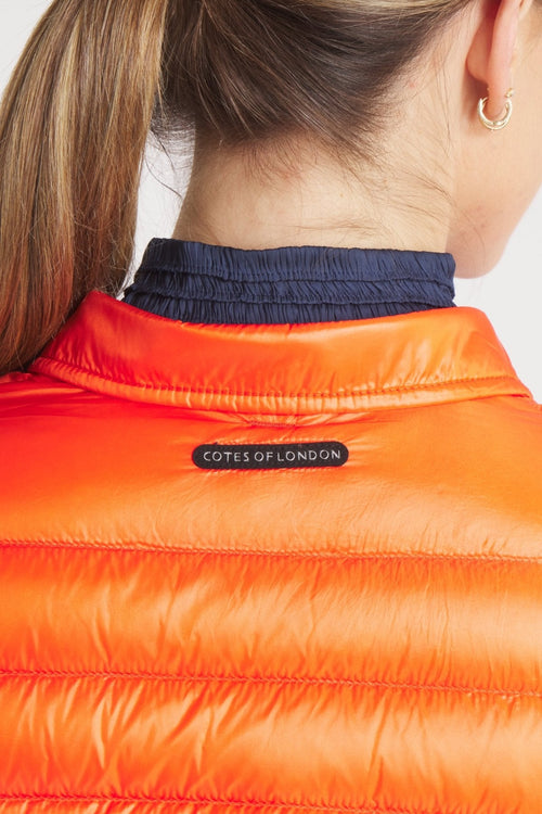 The Harrow Royale | Down Shirt | Orange