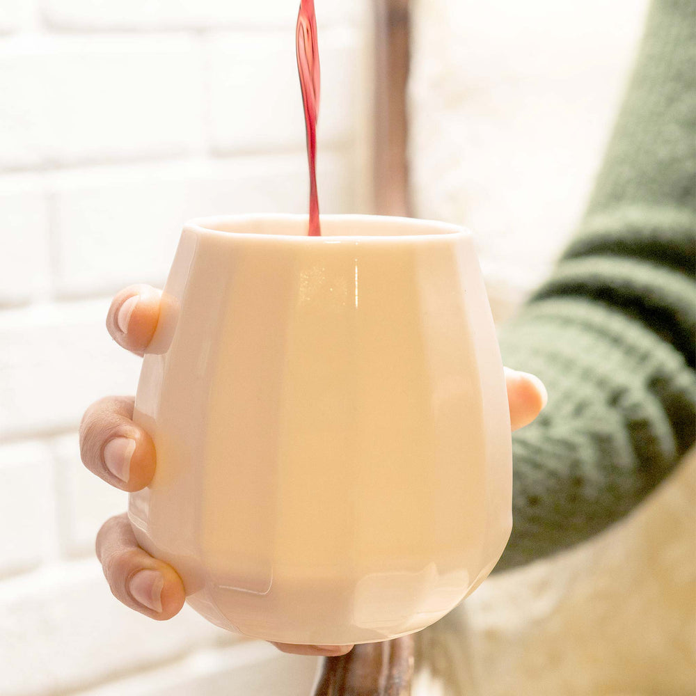 Ember Collective Translucent Porcelain Wine Glass