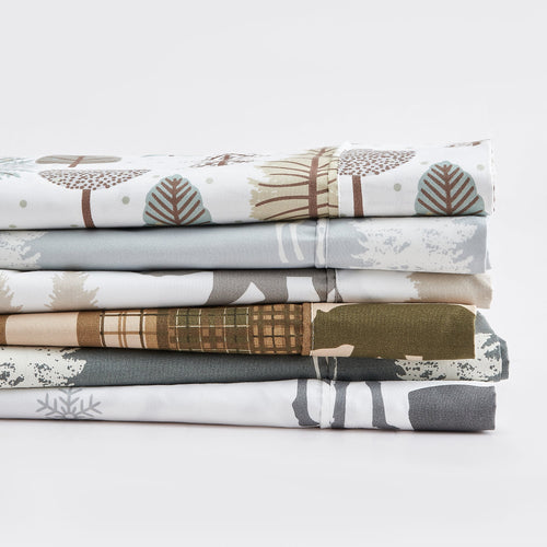 Lodge Printed Sheet Set - Mountain Ridge Collection