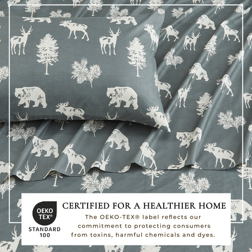 Lodge Printed Sheet Set - Mountain Ridge Collection