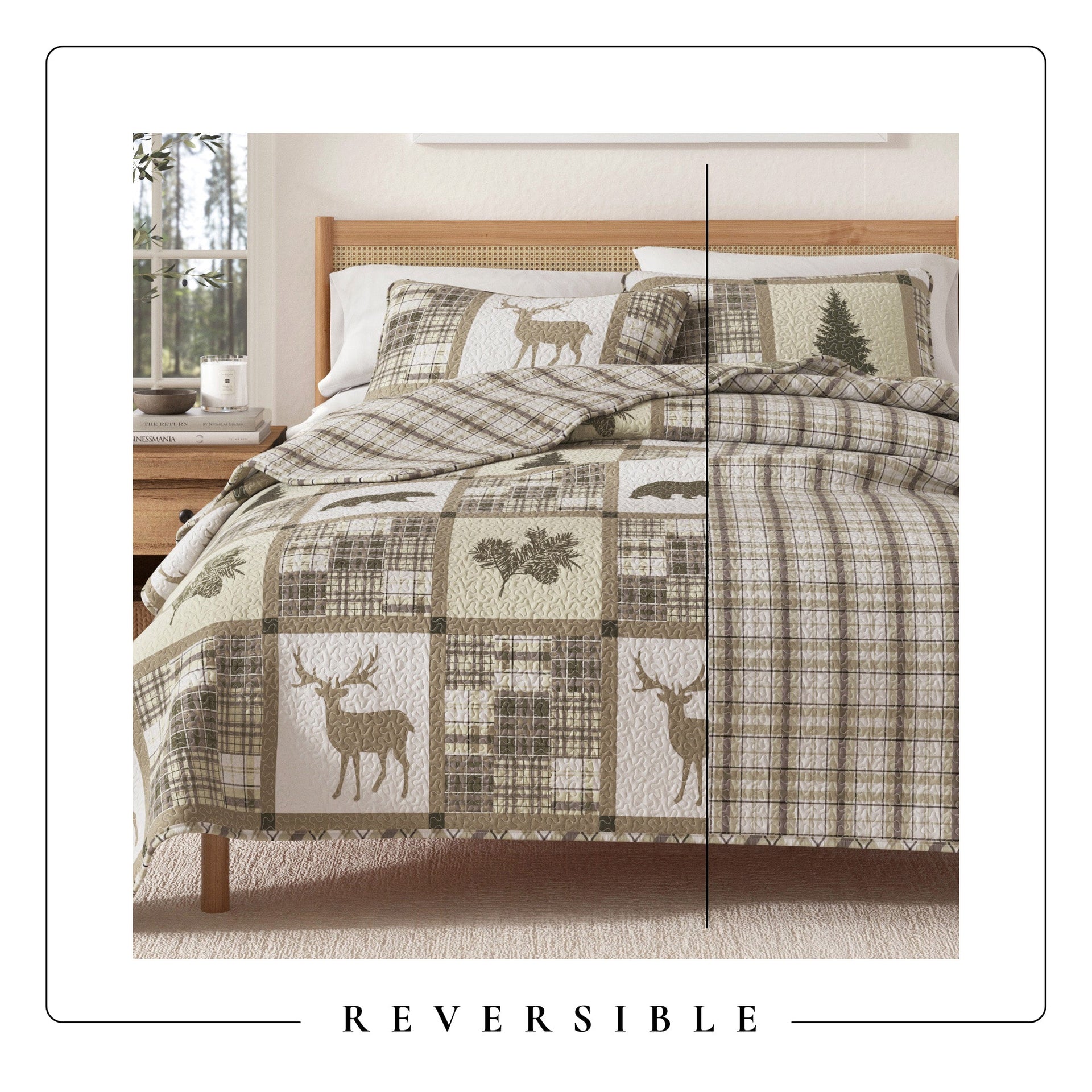 3-Piece Lodge Quilt - Stonehurst Collection