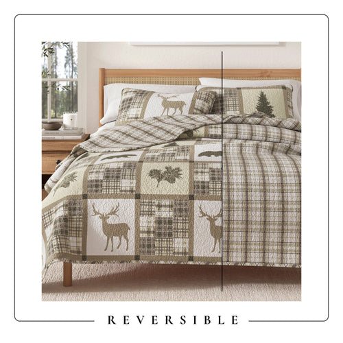 3-Piece Lodge Quilt - Stonehurst Collection
