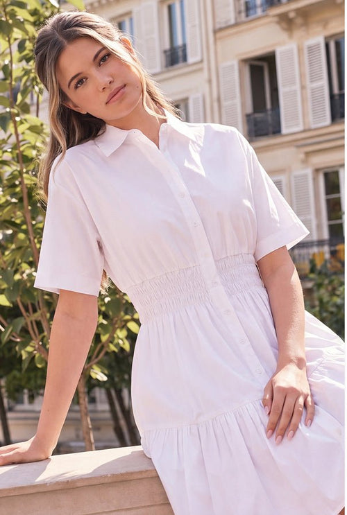 Wrenley Dress 36" (White)
