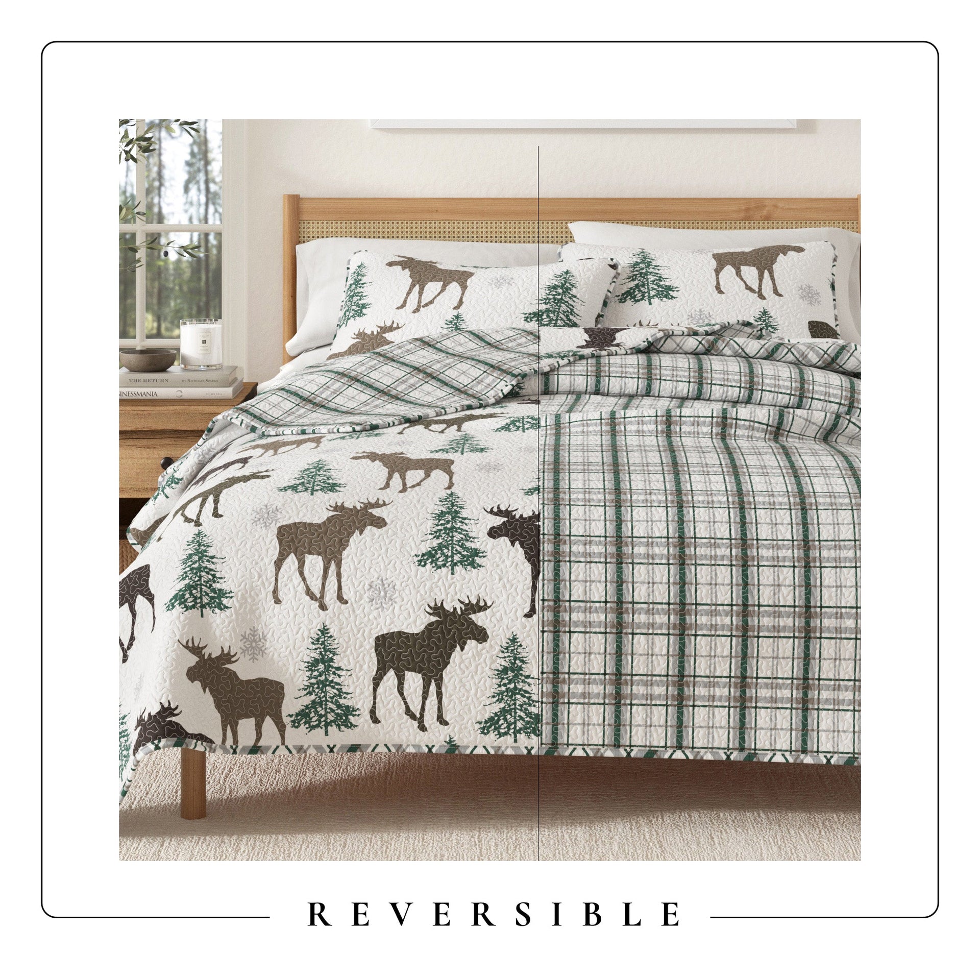 3-Piece Lodge Quilt - Wilderness Collection