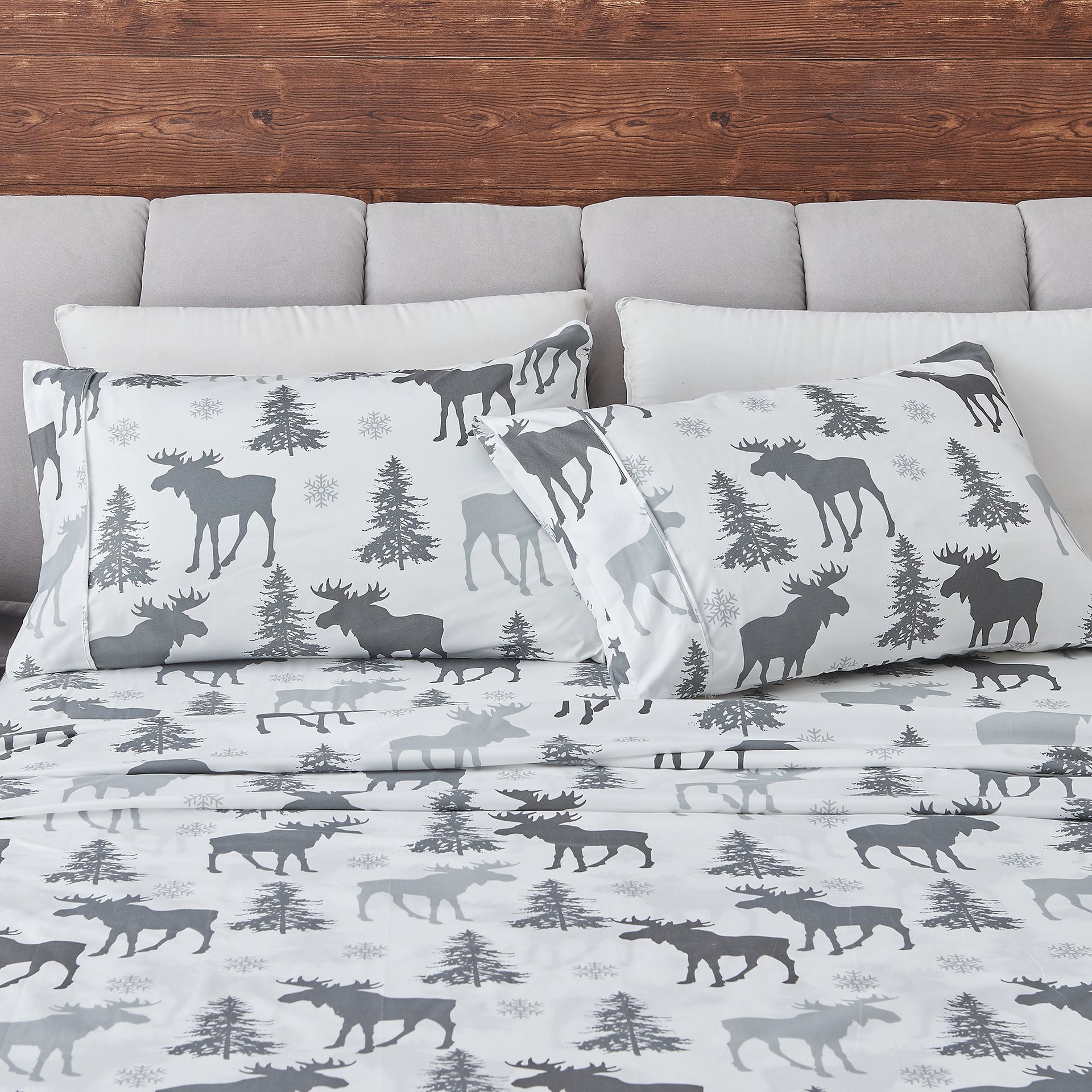 Lodge Printed Sheet Set - Mountain Ridge Collection
