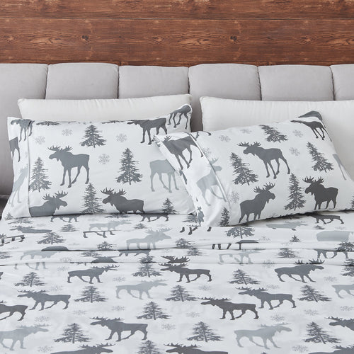 Lodge Printed Sheet Set - Mountain Ridge Collection