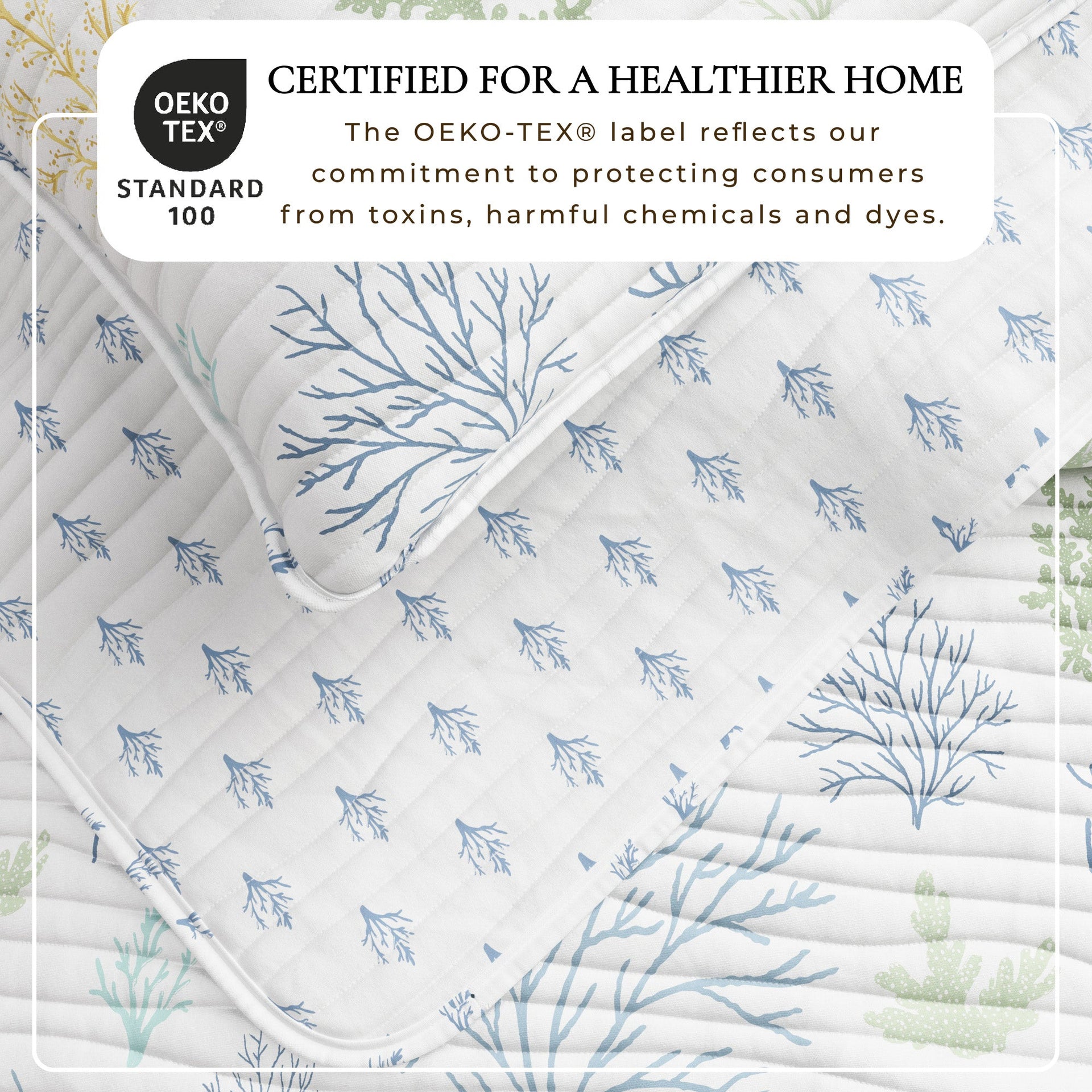 3-Piece Coastal Quilt - Maldives Collection